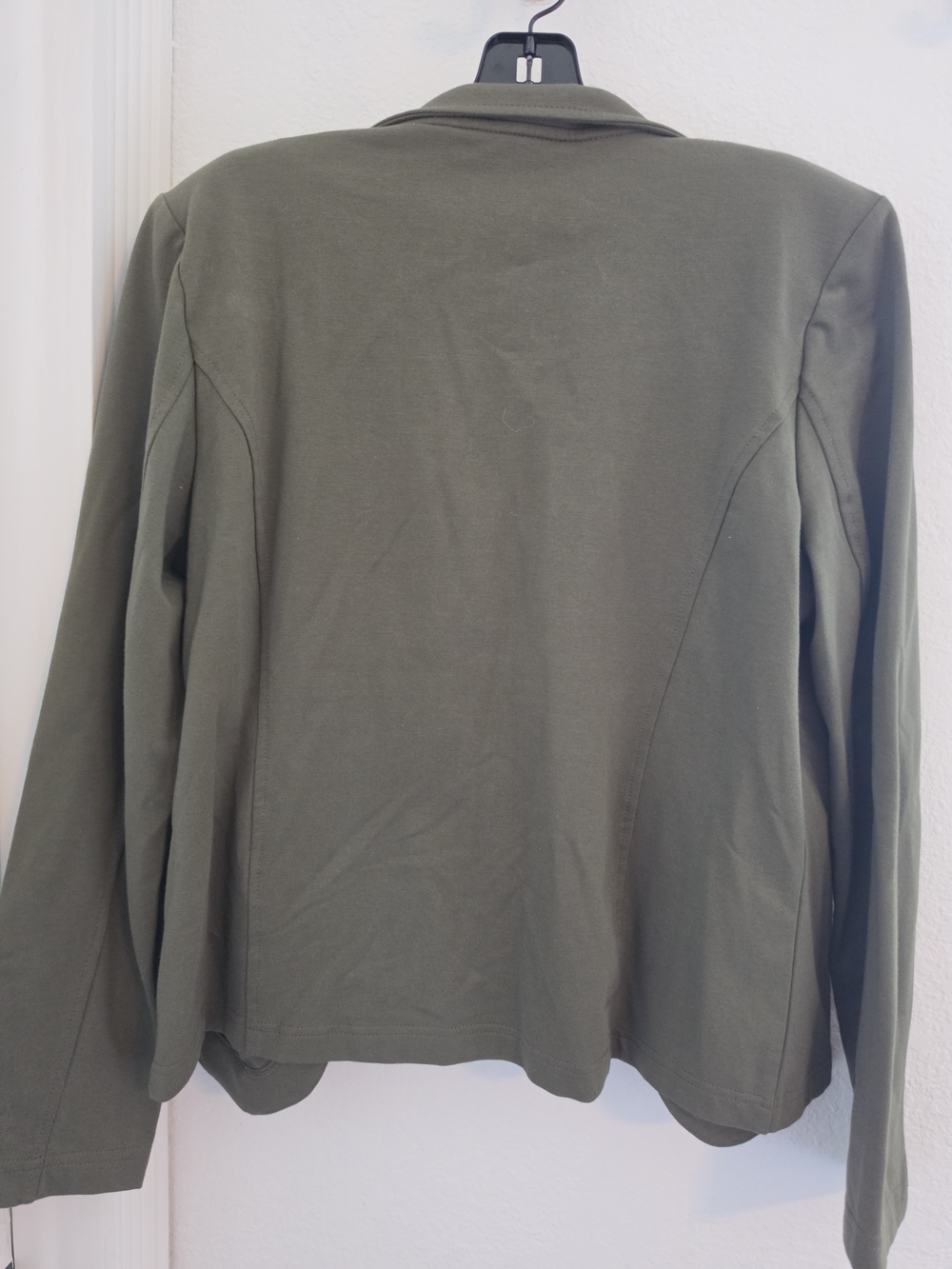 Tommy Hilfiger Olive Green Tailored Button Jacket - Picture 3 of 5